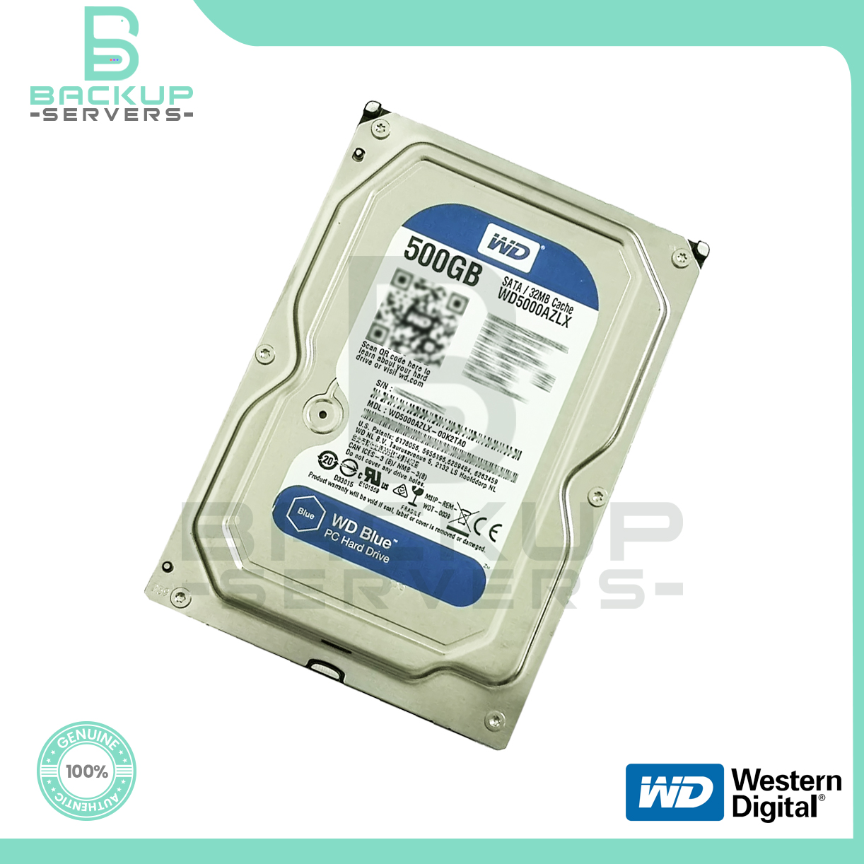 WD5000AZLX Western Digital Blue 500GB SATA 7200RPM 3.5